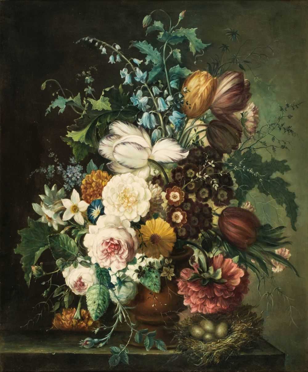 Lot 19 - Dutch School. Still Life, circa 1850