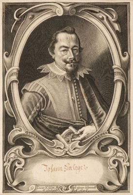 Lot 46 - Kilian (Lucas, 1579-1637). Portrait of Johann Fürleger, 1626