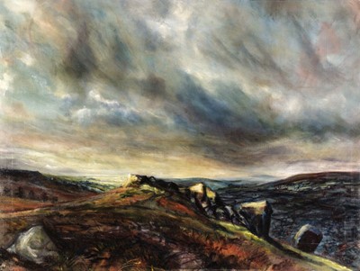 Lot 314 - Knight (Tim, 20th century). Ilkley Moor, oil on canvas
