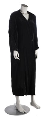 Lot 739 - Garments. A 1930s velvet opera coat & other early 20th century garments