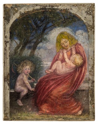 Lot 162 - Hallwards (Reginald, 1858-1948). Maternity, 1892