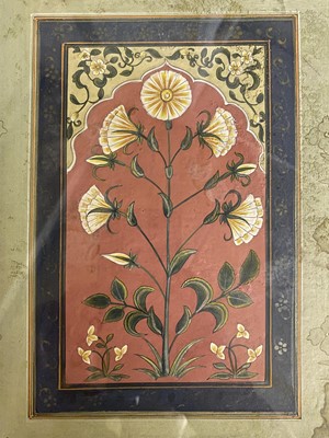 Lot 253 - Indian Miniature. Maiden Anointing Herself, 20th century