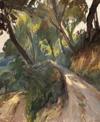 Lot 317 - Giles (Graham, 1942 -). Italian Hillside Path, circa 1990s