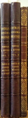 Lot 48 - Cotman (John Sell). Engravings of Sepulchral Brasses in Norfolk and Suffolk, 2 vols., 1839