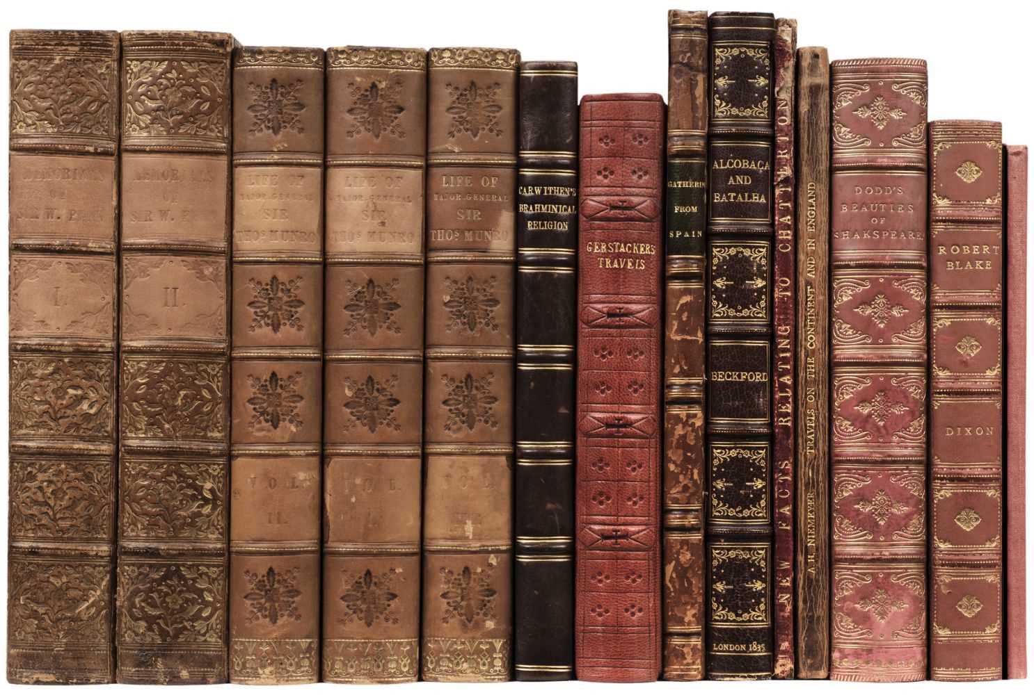Lot 288 - Gleig (G. R.). The Life of Sir Thomas Munro, 3 volumes, 1st edition, London, 1830 and others