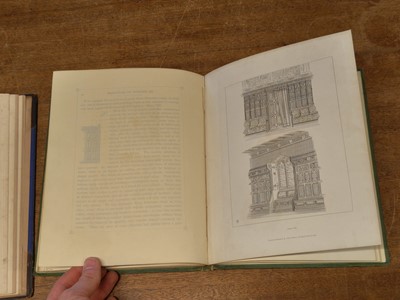 Lot 338 - Pugin (Augustus Welby). Contrasts, 1st edition, 1836