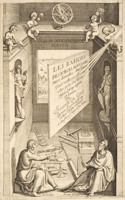 Lot 238 - Caus (Salomon de). Les Raisons des Forces Mouvantes avec diverses machines..., 1615