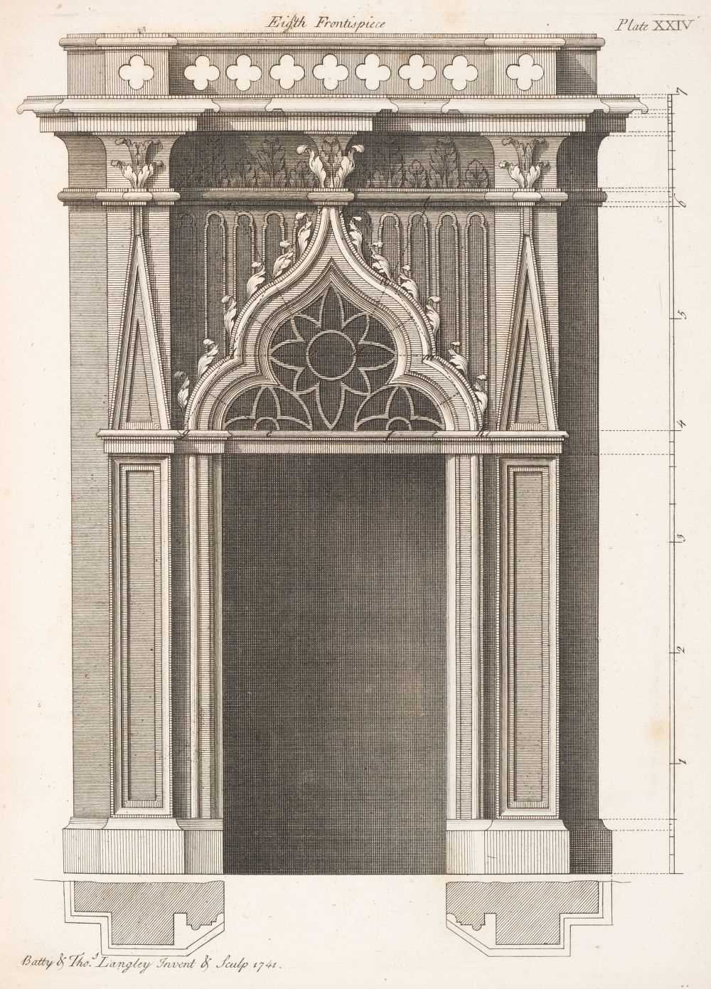 Lot 333 - Langley (Batty & Thomas).Gothic Architecture, 3rd edition, circa 1793