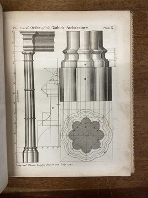 Lot 333 - Langley (Batty & Thomas).Gothic Architecture, 3rd edition, circa 1793