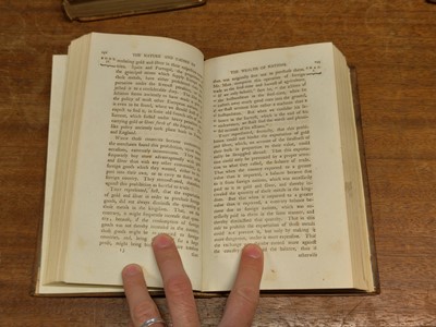 Lot 284 - Smith (Adam). An Inquiry into the Nature and Causes of the Wealth of Nations, 3 vols, 7th ed, 1793