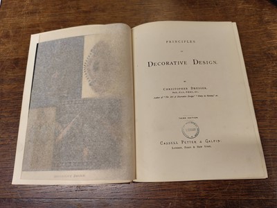 Lot 329 - Dresser (Christopher). Principles of Decorative Design, 3rd edition,  circa 1875