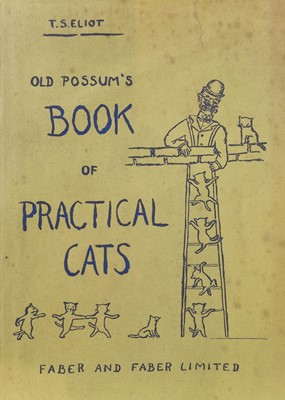 Lot 377 - Eliot (T. S.). Old Possum's Book of Practical Cats, 1st edition, London: Faber and Faber, 1939