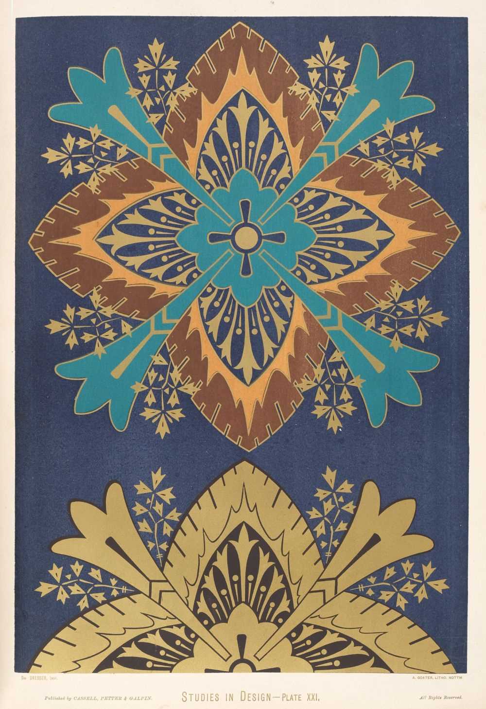 Lot 330 - Dresser (Christopher). Studies in Design, 1874-76