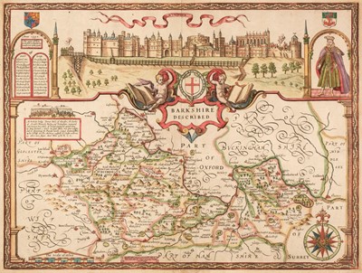 Lot 71 - Berkshire. Speed (John), Barkshire Described, John Sudbury & George Humble, circa 1627