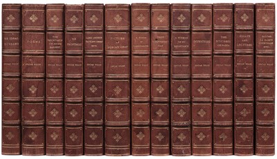 Lot 924 - Wilde (Oscar). The Works, 13 volumes, various publishers, 1909-10