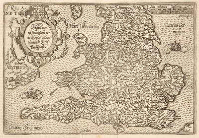 Lot 81 - British Isles. Quad (Matthias), Angliae regni florentisimi nova descriptio..., [1600]