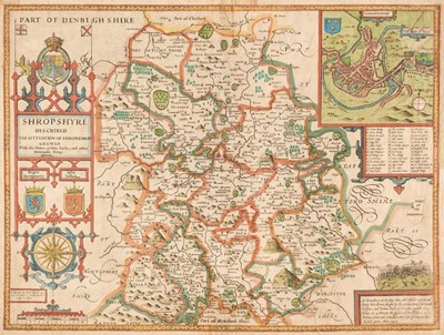 Lot 115 - Shropshire. Speed (John), Shropshyre described..., George Humble, circa 1627