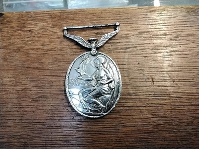 Lot 1 - A Poignant WWII D.F.M. medal to Flight Sergeant Michael de Beauchamp Collenette