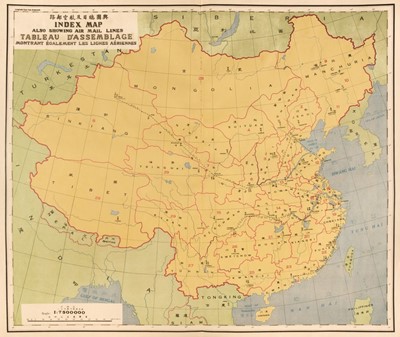 Lot 87 - China. Postal Atlas..., Directorate General of Posts, Nanking, 1933