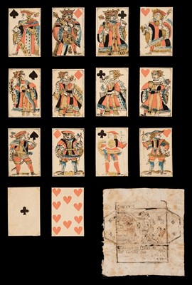 Lot 528 - French playing cards. Lyon pattern, Lyon: Seve, between 1790-1807