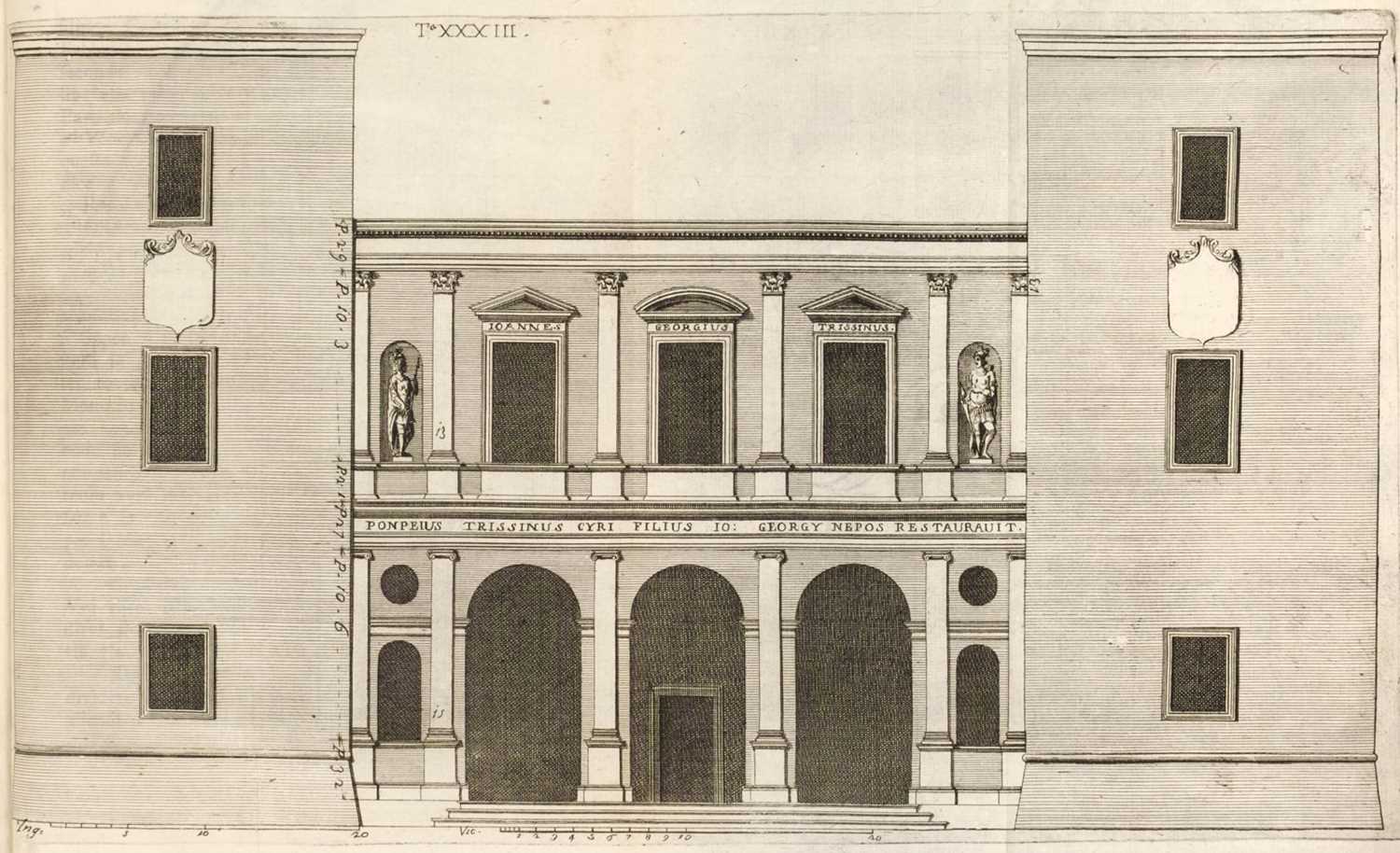 Lot 363 - Scamozzi (Ottavio Bertotti). ll Forestiere