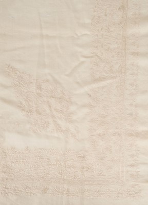 Lot 476 - Shawl. An embroidered Kashmir shawl, early-mid 19th century