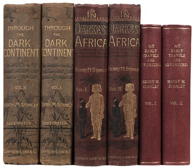 Lot 21 - Stanley (Henry Morton). Through the Dark Continent, 2 vols, 1st ed, 1878