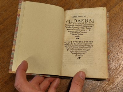 Lot 231 - Gildas (6th century). Opus novum. Gildas Britannus monachus, 1525