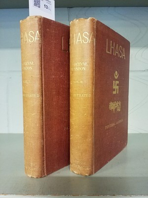 Lot 13 - Landon (Perceval). Lhasa..., 2 volumes, 1st edition, London: Hurst and Blackett, 1905