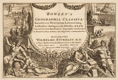 Lot 74 - Bowles (Carington, publisher). Bowles's Geographia Classica, 1784