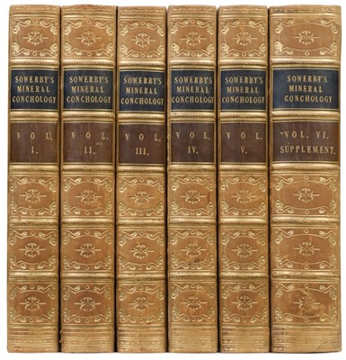 Lot 66 - Sowerby (James). The Mineral Conchology of Great Britain, complete set, 7 in 6 vols, 1812-46
