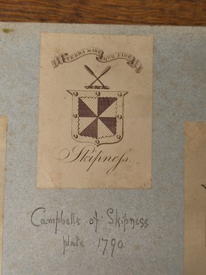 Lot 351 - Bookplates. An album of bookplates, late 19th/early 20th century