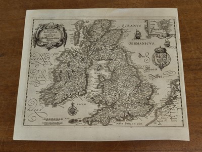 Lot 90 - Devon. Bowen (Emanuel). An Accurate Map of Devonshire Divided into its Hundreds, circa 1762