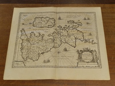 Lot 90 - Devon. Bowen (Emanuel). An Accurate Map of Devonshire Divided into its Hundreds, circa 1762