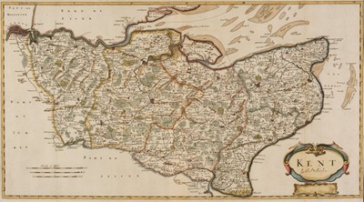 Lot 77 - British County Maps and others. Approximately 150 maps, mostly 19th-century