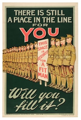 Lot 202 - World War One Recruitment Posters. Turn your Silver into Bullets at the Post Office