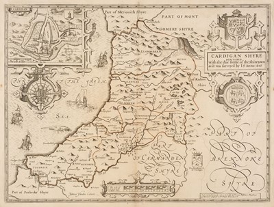 Lot 121 - Wales. Speed (John), Cardigan Shyre Described..., [1676]