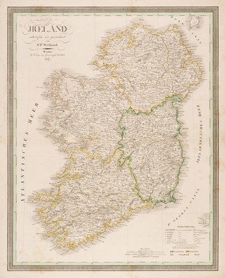Lot 103 - Ireland. Weiland (C. F.). Ireland entworfen und geziechnet..., 1837