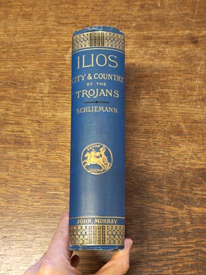 Lot 18 - Schliemann (Dr. Henry). Ilios: The City and Country of the Trojans, 1880