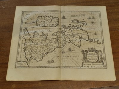 Lot 80 - British Isles. Jansson (Jan & Ortelius Abraham), Insularum Britannicarum, circa 1652
