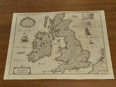 Lot 80 - British Isles. Jansson (Jan & Ortelius Abraham), Insularum Britannicarum, circa 1652