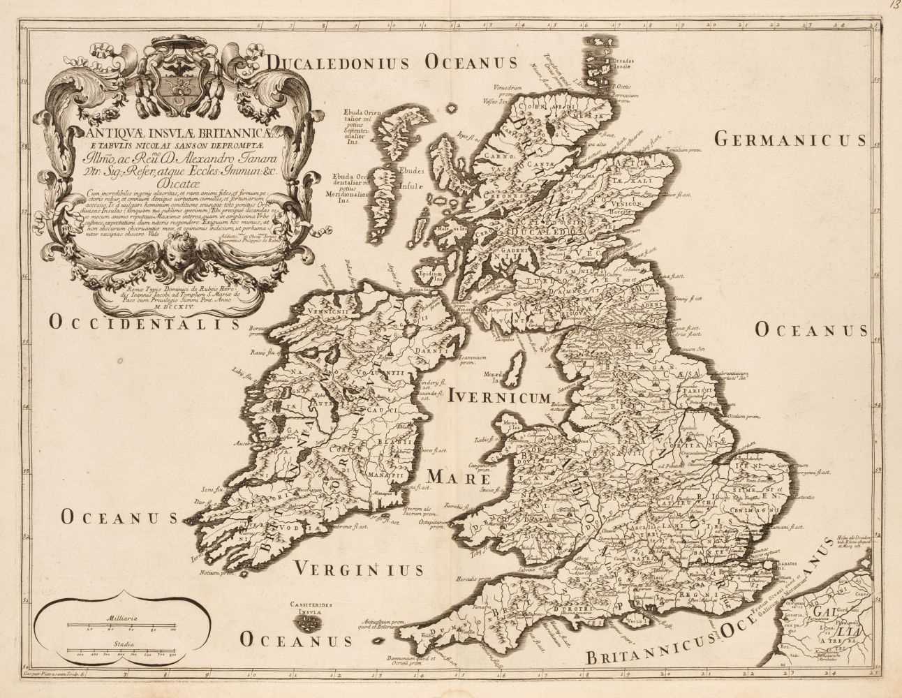 Lot 78 - British Isles. A collection of 8 maps, mostly 18th & 19th century