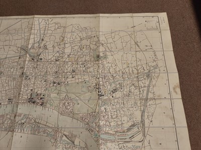 Lot 83 - Calcutta. Plan of the City of Calcutta, 1901