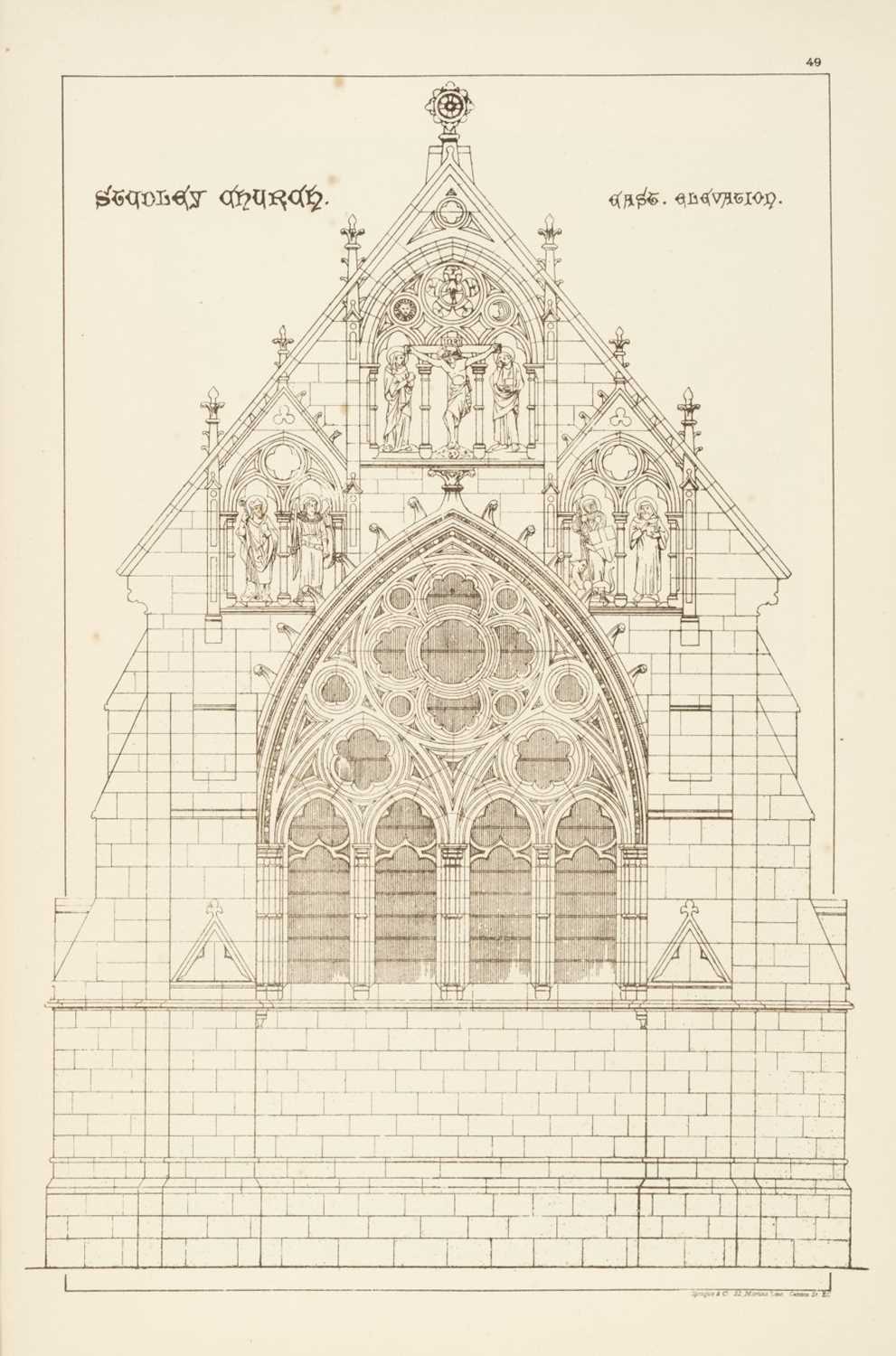 Lot 327 - Burges (William). The Architectural Designs of William Burges..., 1883