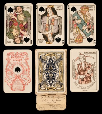 Lot 514 - English playing cards. Shakespearean Playing Cards, Swan Sonnenschein & Co Ltd, 1904
