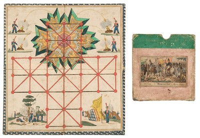 Lot 499 - Table Game. The Game of Besieging, circa 1810