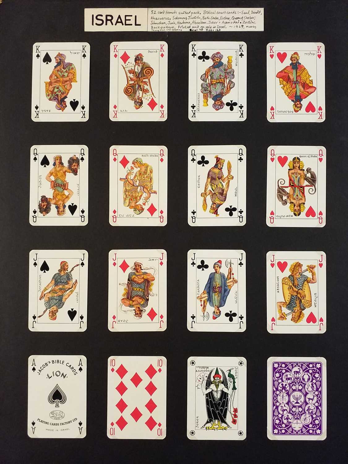 Lot 515 - Finnish playing cards. Baltic pattern,