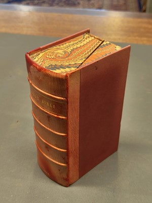 Lot 332 - Embroidered Binding. The Holy Bible: Containing the Old Testament and the New, Amsterdam, 1644