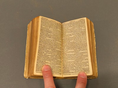 Lot 332 - Embroidered Binding. The Holy Bible: Containing the Old Testament and the New, Amsterdam, 1644