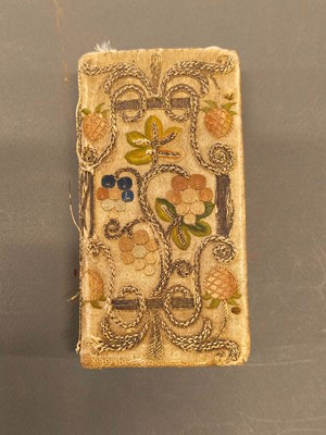 Lot 332 - Embroidered Binding. The Holy Bible: Containing the Old Testament and the New, Amsterdam, 1644